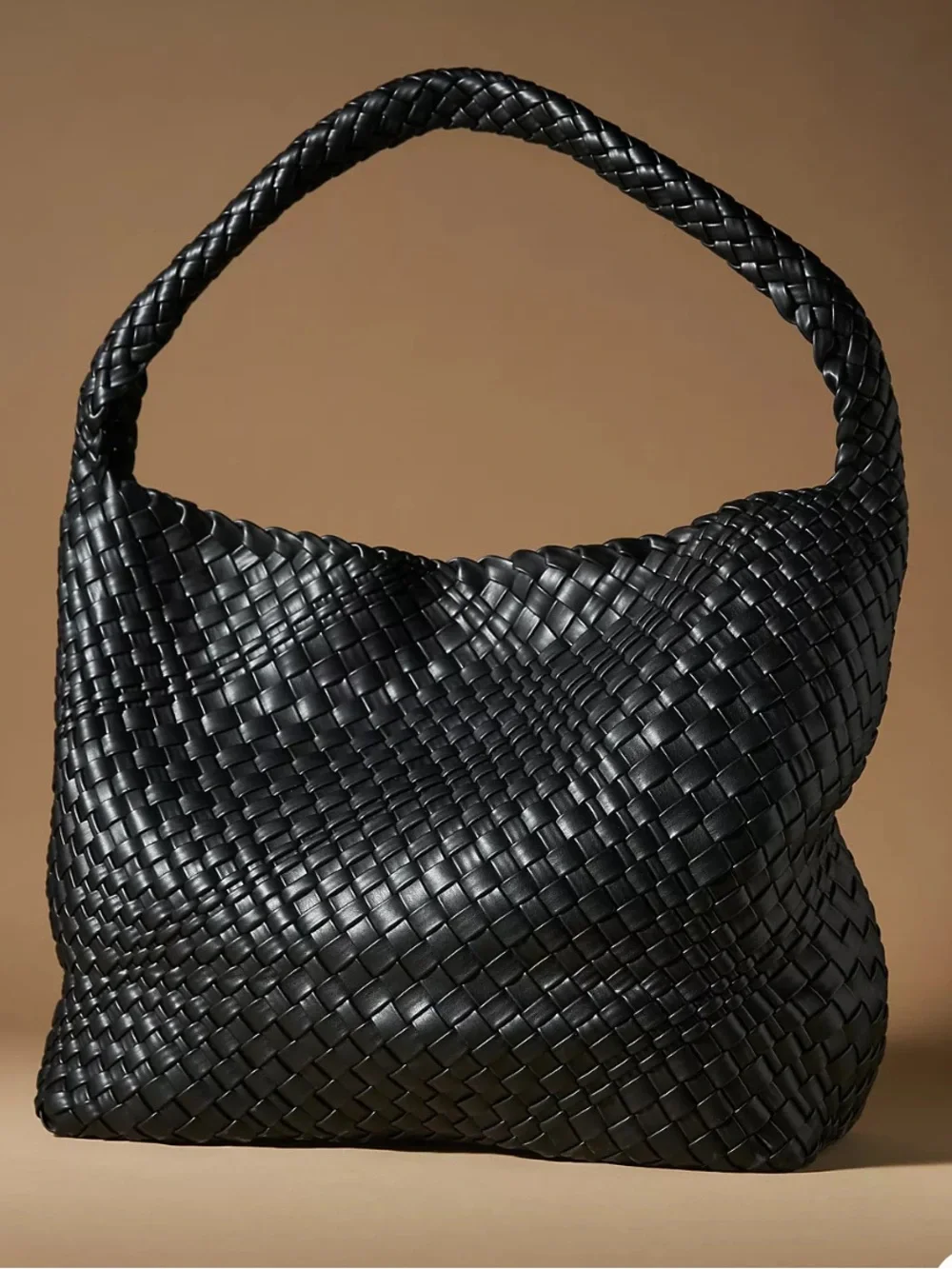 Anthropologie Blythe Woven Hobo Large Shoulder Bag